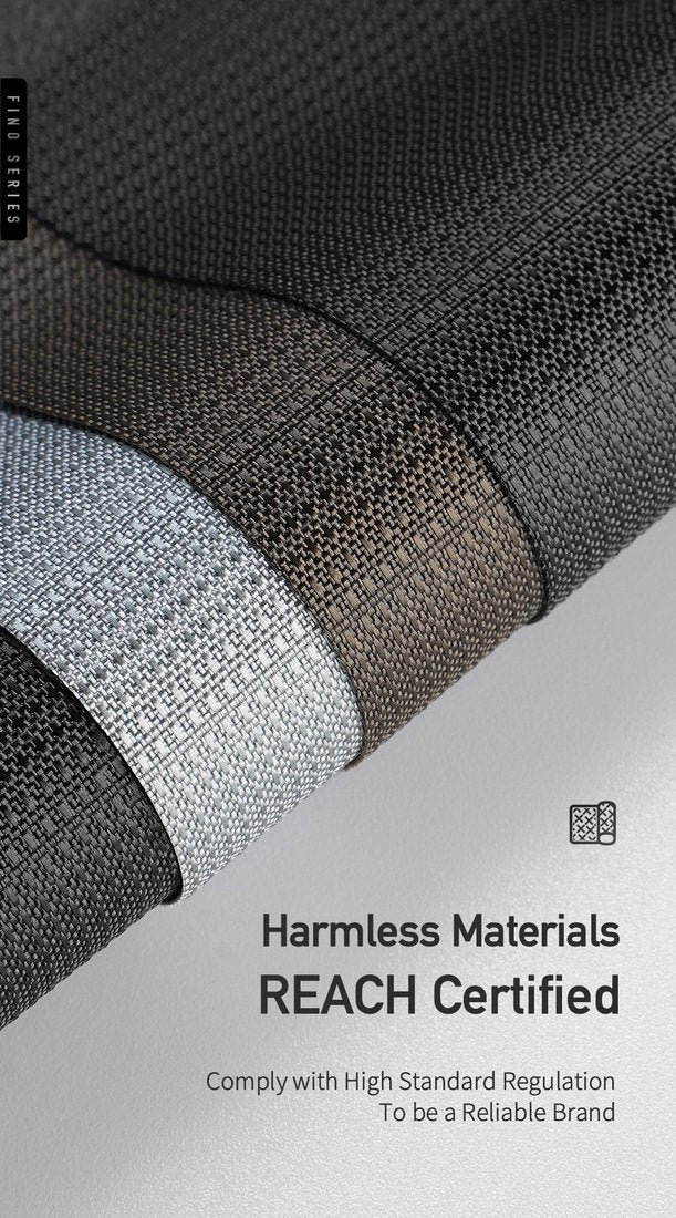 Dux Ducis iPhone SE 2022 / SE 2020 / 7 / 8 Fino Series Σκληρή Θήκη με Πλαίσιο Σιλικόνης και Επένδυση από Ύφασμα - Black