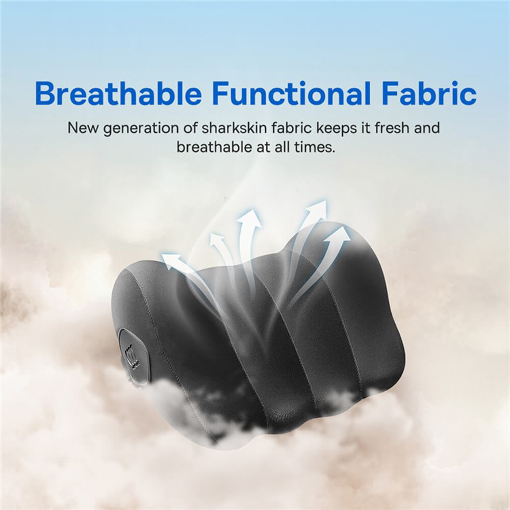 Baseus Comfort Ride Series Μαξιλάρι Στήριξης Αυχένα / Μέσης για το Αυτοκίνητο - Black