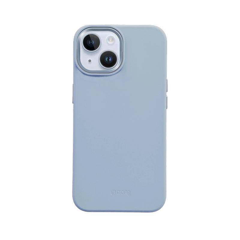 Crong iPhone 15 Plus Color Cover Lux Magnetic - Θήκη Σιλικόνης με MagSafe - Sky Blue