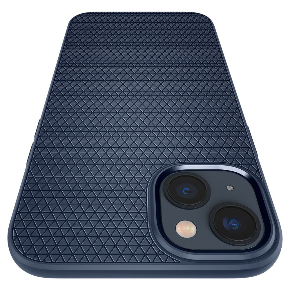 Spigen iPhone 14 Plus / iPhone 15 Plus Liquid Air Θήκη Σιλικόνης - Navy Blue