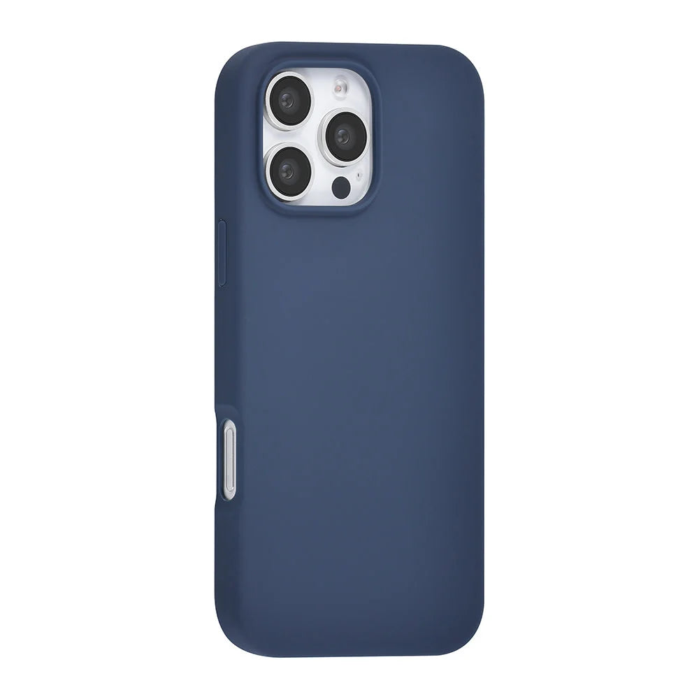 Tuniq iPhone 16 Pro Max Premium Liquid Silicone Θήκη Σιλικόνης - Dark Blue