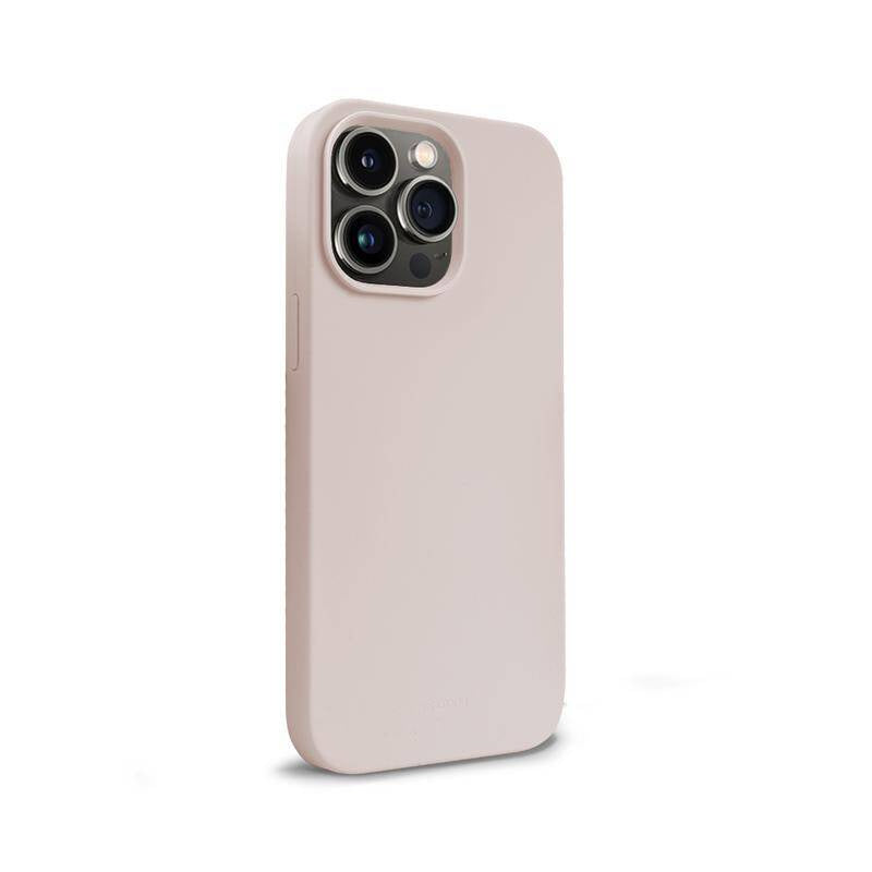 Crong iPhone 14 Pro Color Cover Θήκη Σιλικόνης - Sand Pink