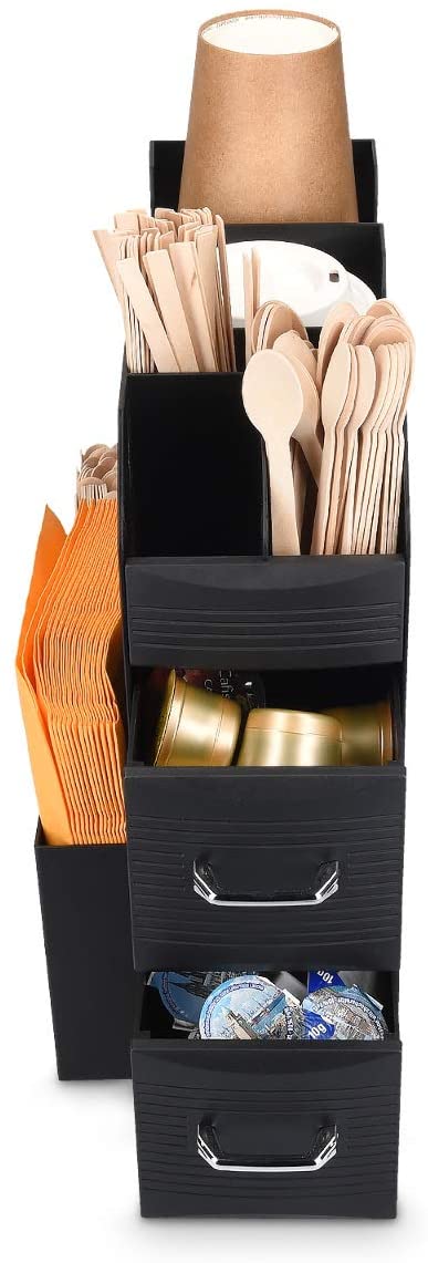 Navaris Αξεσουάρ για Οργάνωση και Αποθήκευση Καφέ και Τσάι - Black - 50262.01