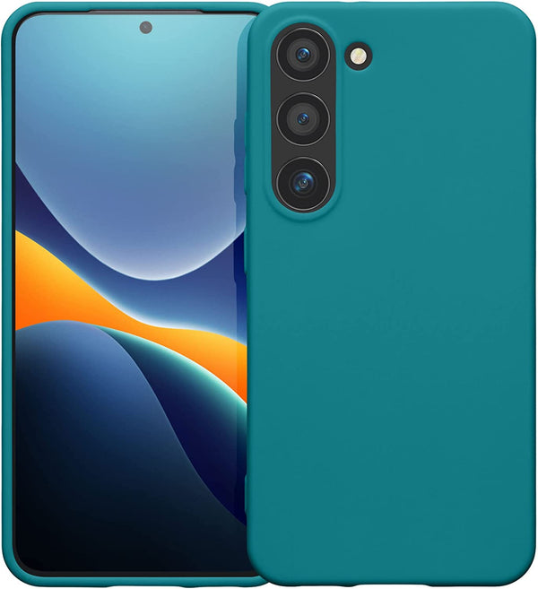 KW Samsung Galaxy S23 Θήκη Σιλικόνης TPU - Petrol Matte - 60282.57