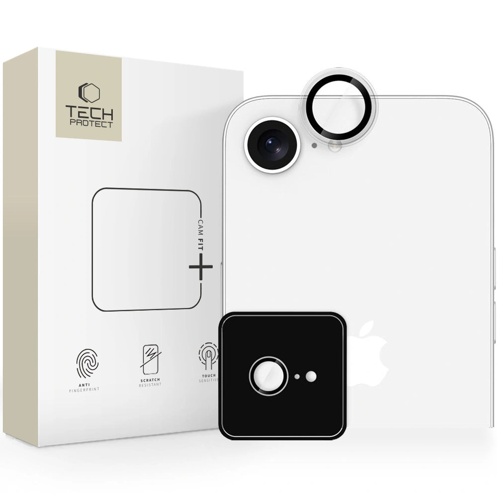 Tech-Protect iPhone 16e Camring Fit+ Αντιχαρακτικό Γυαλί για την Κάμερα - Διάφανο