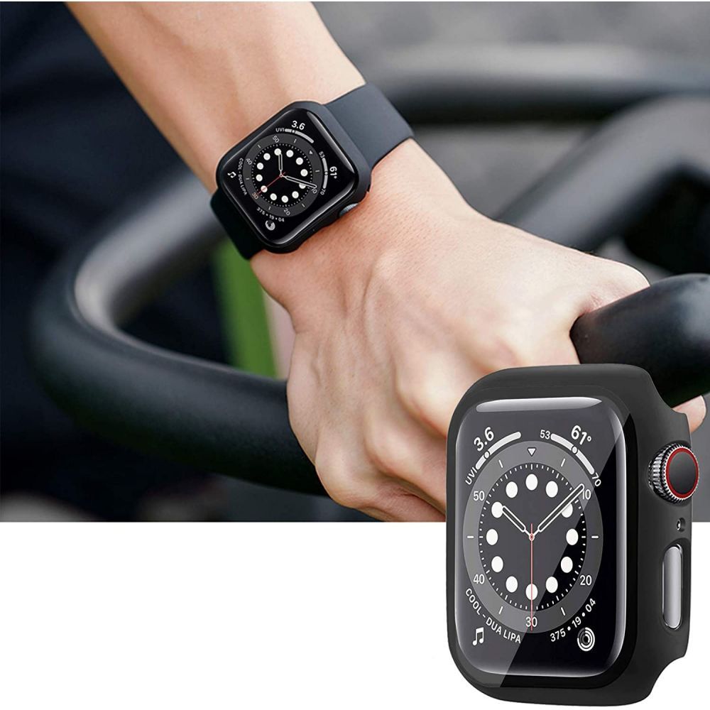 Tech - Protect Προστασία Οθόνης Apple Watch 7 / 8 / 9 - 41 mm - Defence 360 Προστασία Οθόνης - Black