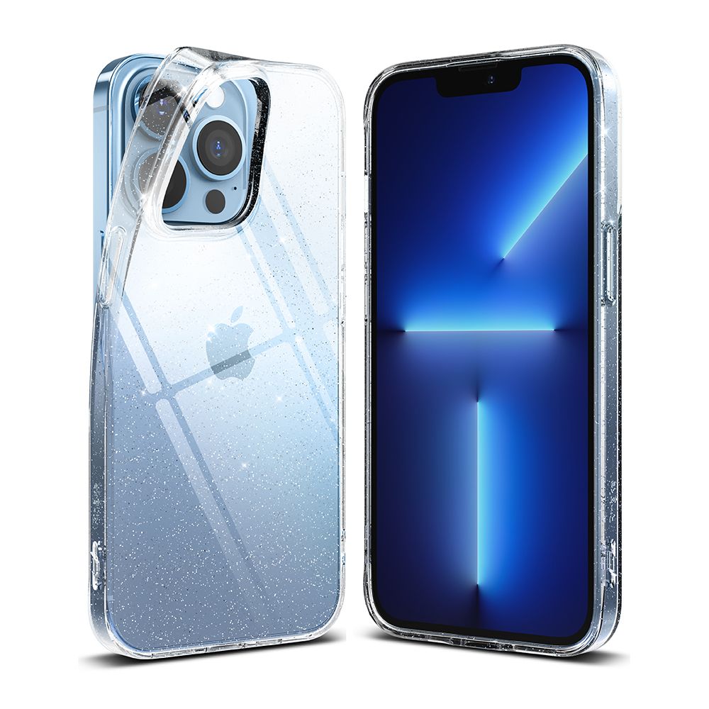 Ringke iPhone 13 Pro Max Air Ultra - Thin TPU Case Λεπτή Θήκη Σιλικόνης - Glitter - Διάφανη