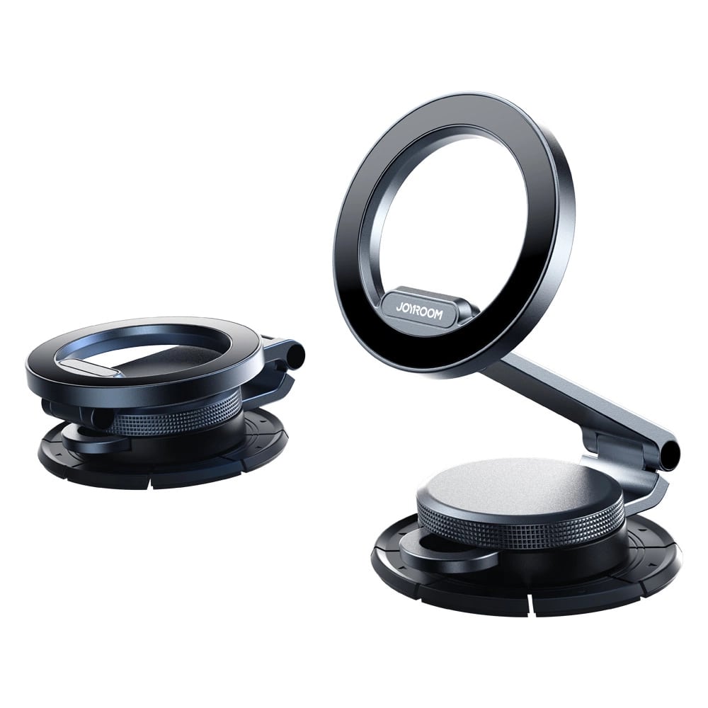 Joyroom Universal Αναδιπλούμενη Μαγνητική Βάση για το Ταμπλό του Αυτοκινήτου - Black - JR-ZS373