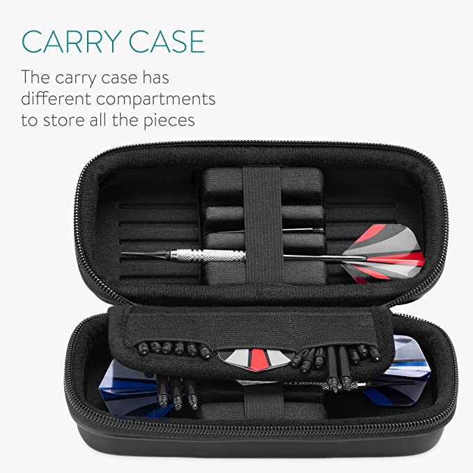 Navaris Σετ με 6 Μαλακά Βέλη με Πλαστική Μύτη - Black - 55868.01