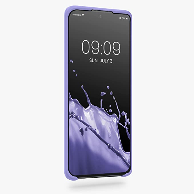 KW Xiaomi 12 / 12X Θήκη Σιλικόνης Rubber TPU - Lavender - 56210.108