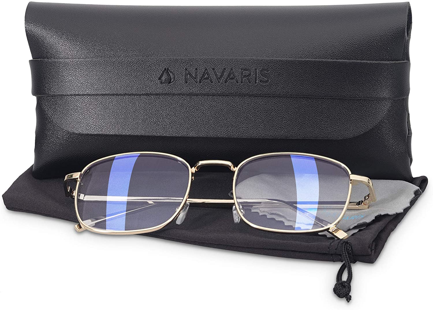 Navaris Unisex Σκελετός Οράσεως - Διάφανο / Gold - 52636.21