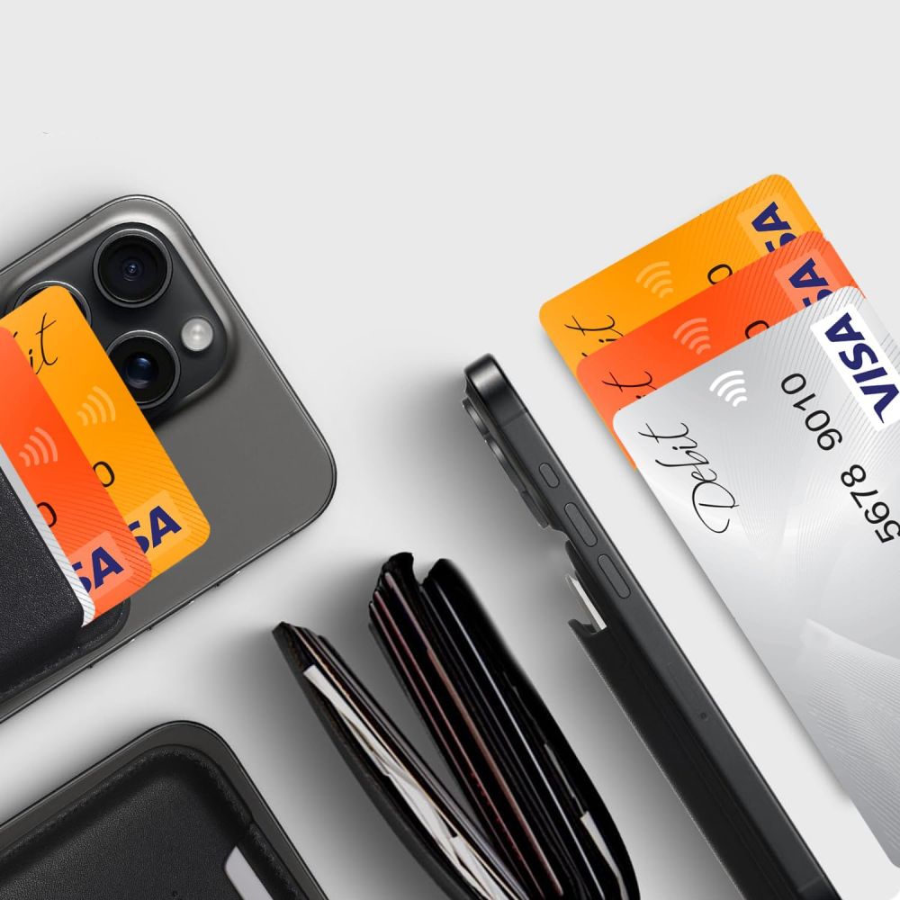 Tech - Protect MagWallet MagSafe Universal Magnetic Card Holder Μαγνητική Θήκη Καρτών - Black