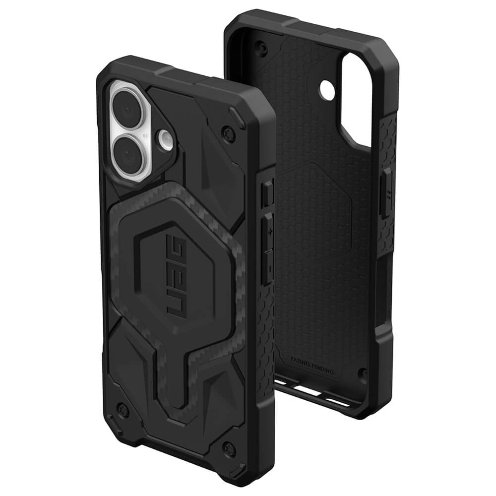 UAG iPhone 16 Monarch Pro Series Σκληρή Θήκη με MagSafe - Carbon Fiber