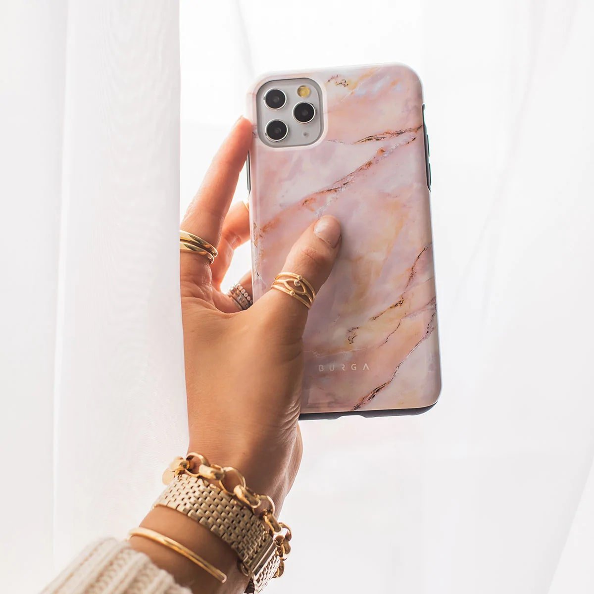 Burga iPhone 14 Plus Fashion Tough Σκληρή Θήκη - Morning Sunshine