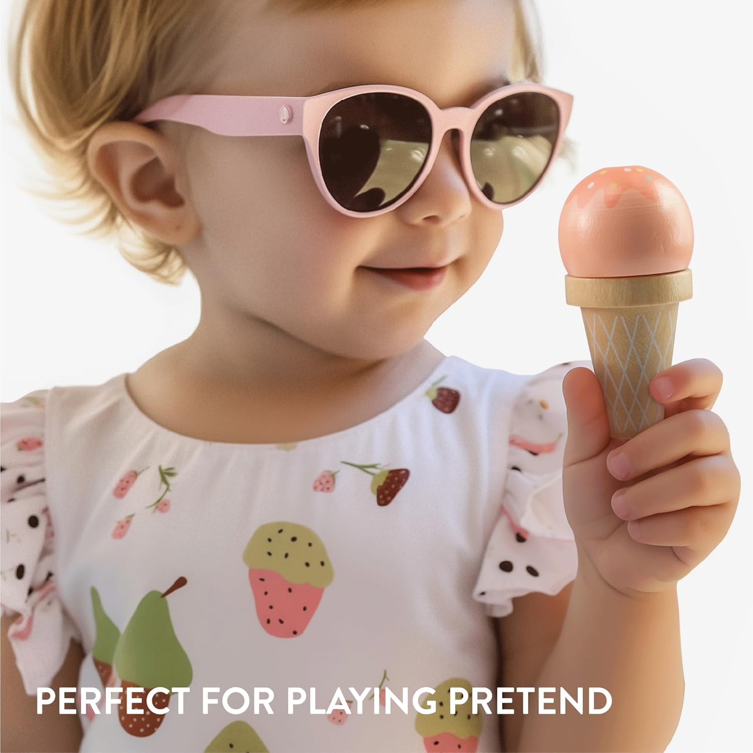 Navaris Ξύλινο Παιχνίδι Παγωτατζίδικo - Multicolor