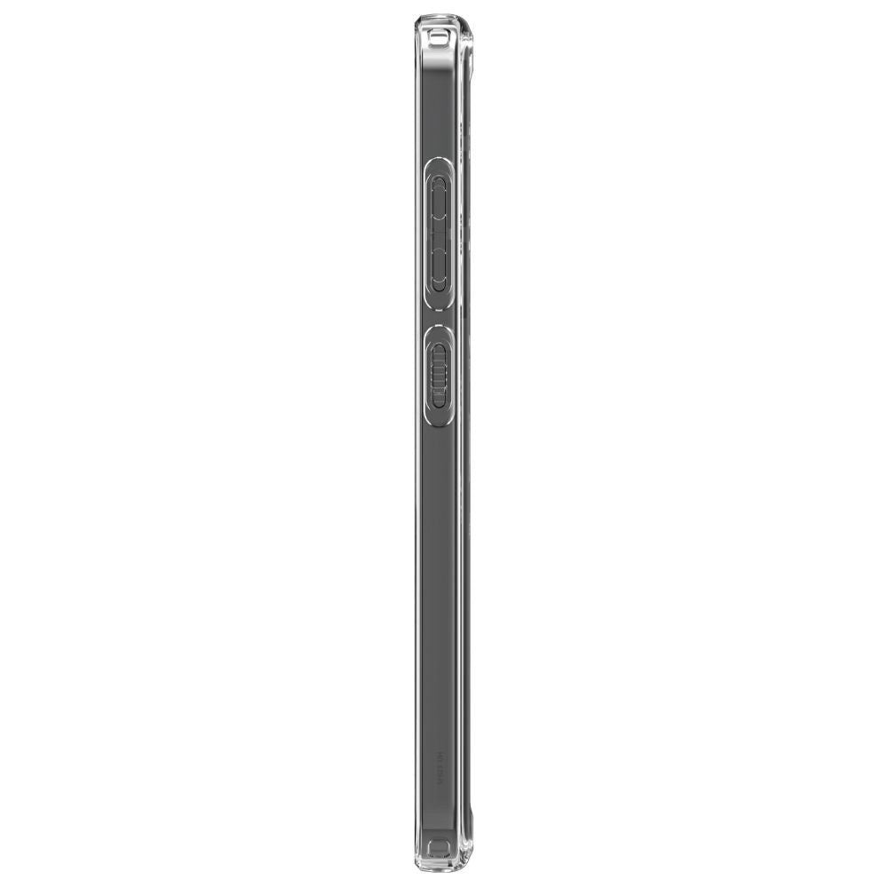 Spigen Samsung Galaxy S24 Crystal Hybrid Mag Σκληρή Θήκη με Πλαίσιο Σιλικόνης Και MagSafe - White