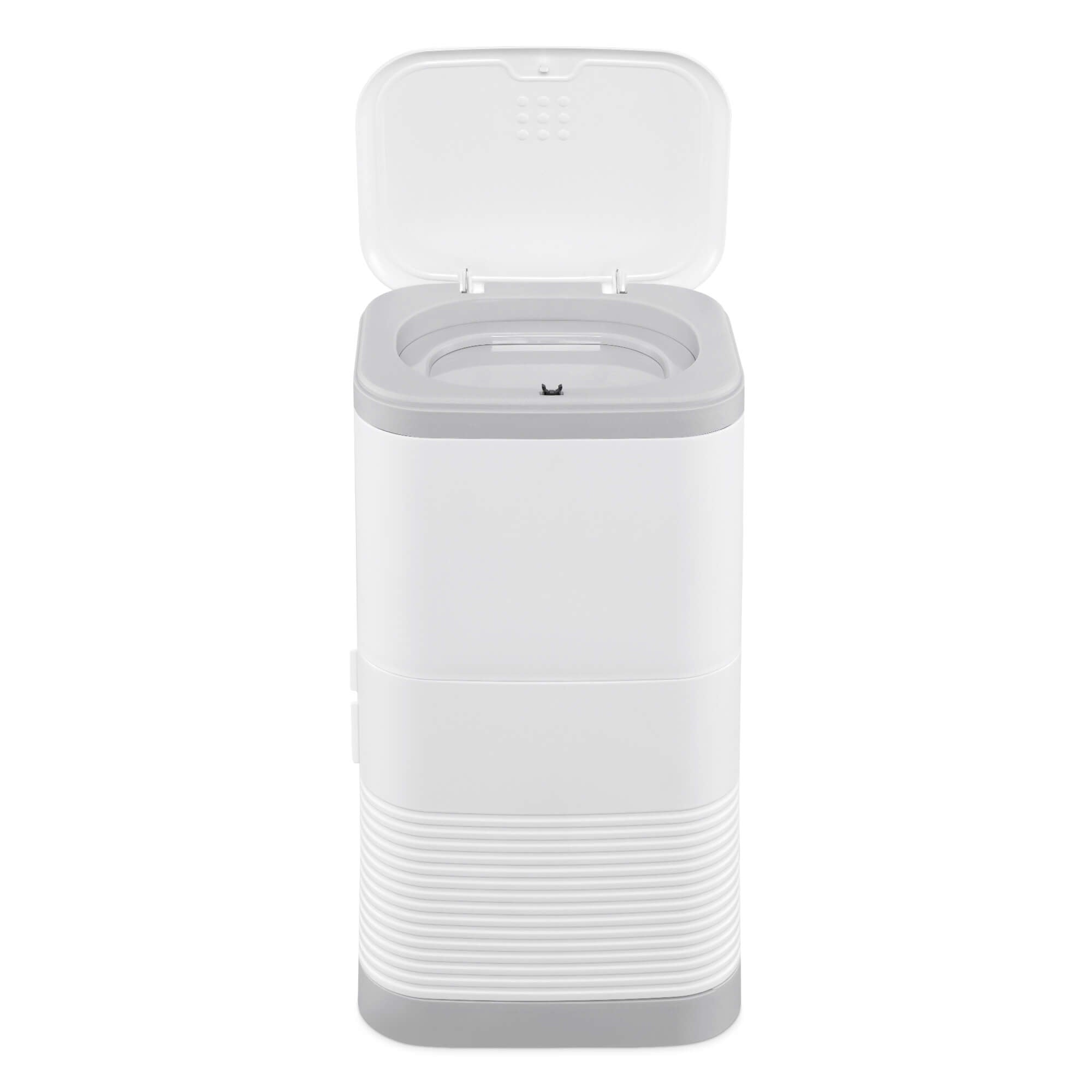 Navaris Κάδος Απόρριψης Πανών Μωρού - 16L - White / Grey - 55637.01