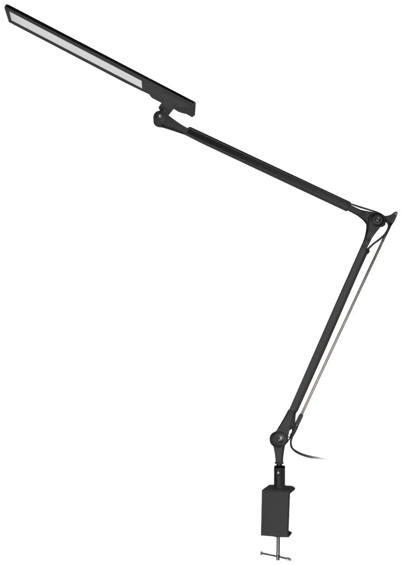 Navaris LED Desk Lamp Aluminium Clamp Lamp Επιτραπέζιο Φωτιστικό Αλουμινίου - Black - 45791.01