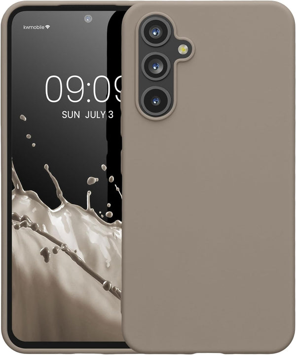 KW Samsung Galaxy A54 5G Θήκη Σιλικόνης TPU - Taupe