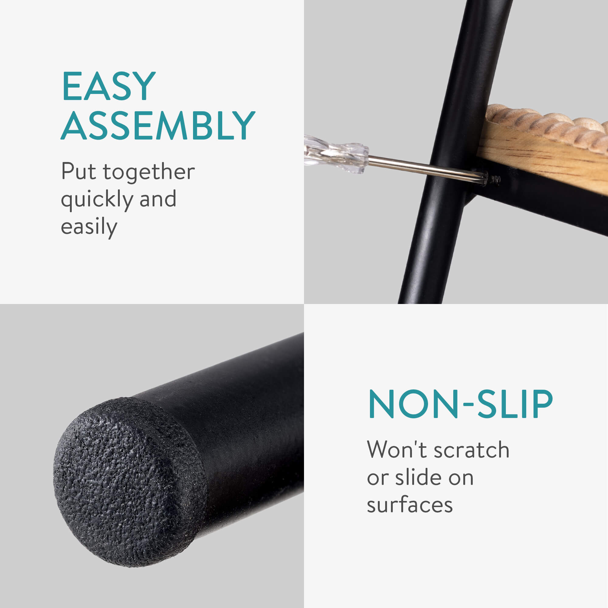 Navaris Ξύλινο Ράφι Μπαχαρικών Δύο Επιπέδων - Brown - 57295.05.2