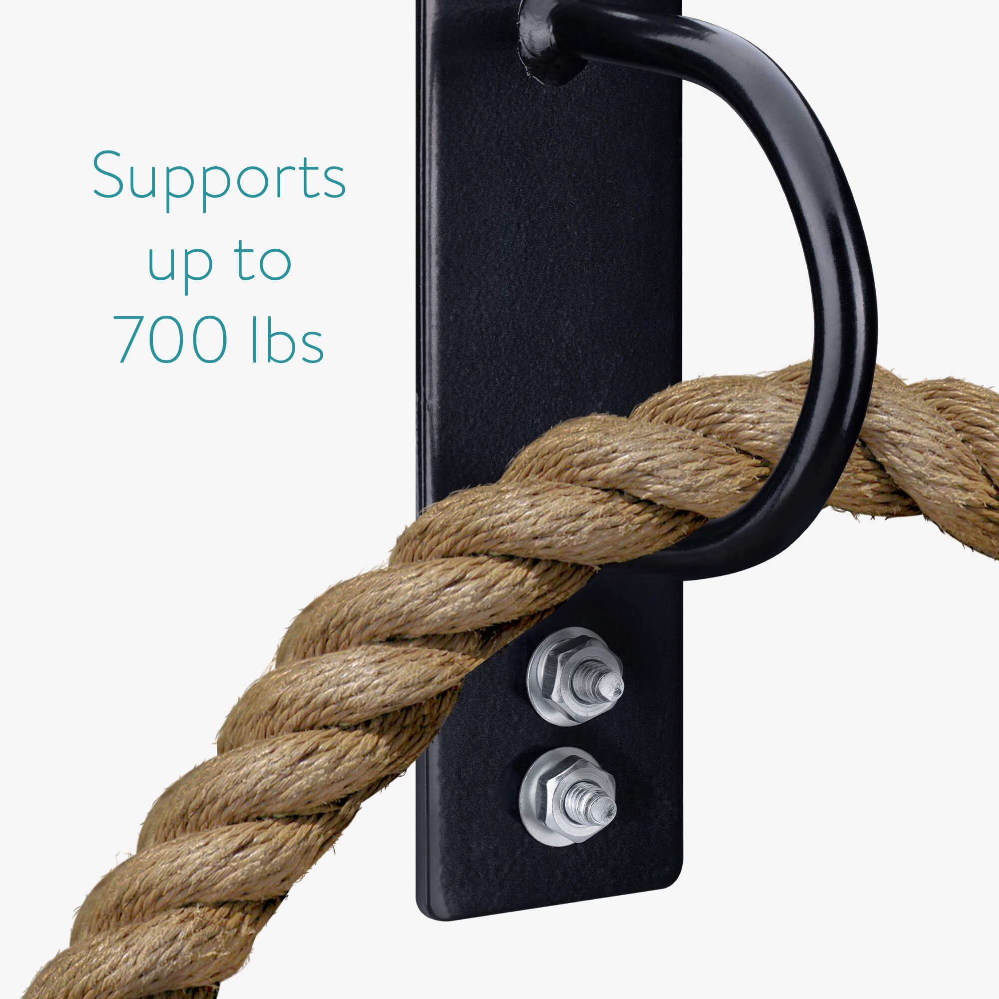 Navaris Σετ με 2 Ατσάλινες Βάσεις για Αθλητική Άσκηση - Black - 53566.01