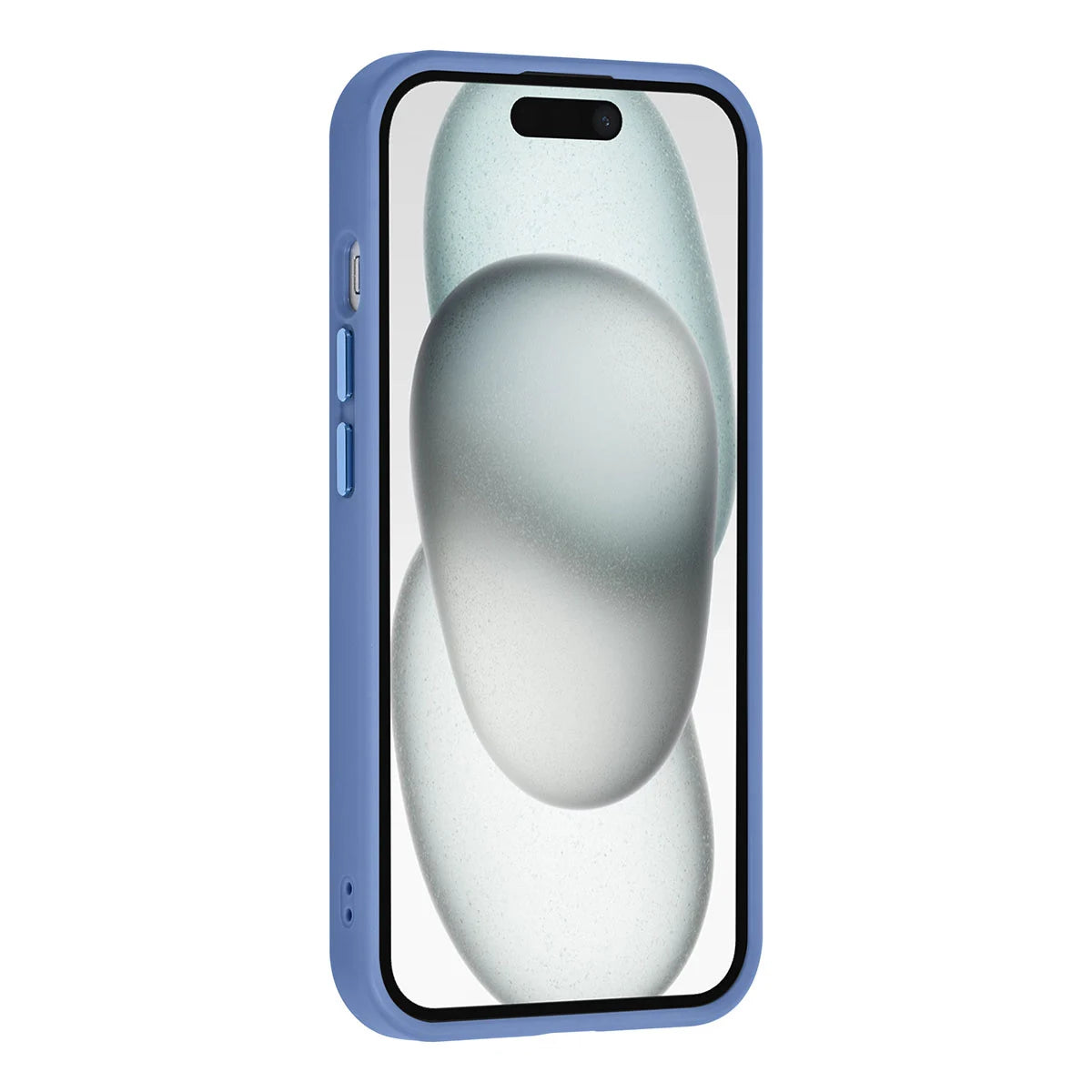 Tuniq iPhone 15 - MagSafe Σκληρή Θήκη με Πλαίσιο Σιλικόνης - Μπλε / Διάφανη