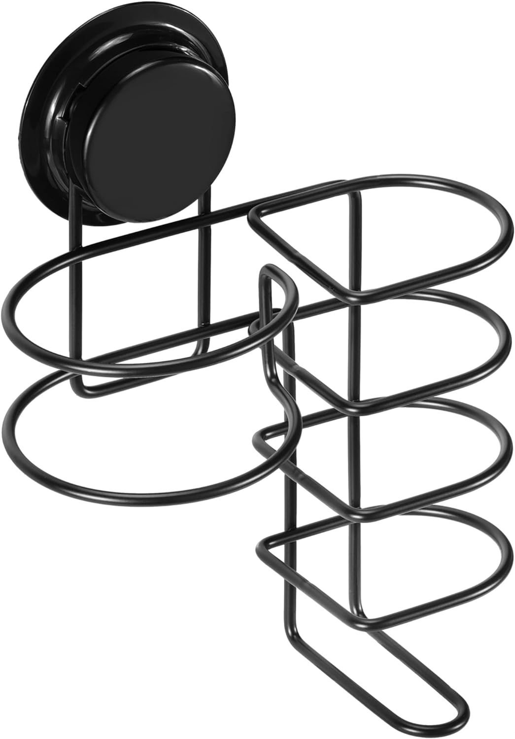 Navaris Μεταλλική Βάση με Βεντούζα για Πιστολάκι και Πρέσα Ισιώματος - Black - 50526.01