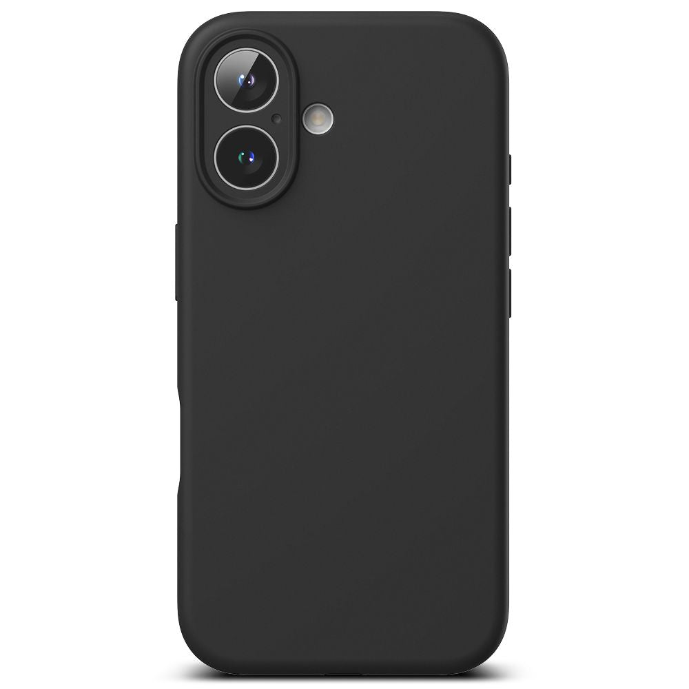 Ringke iPhone 16 Silicone Magnetic MagSafe Case Θήκη Σιλικόνης με MagSafe - Black