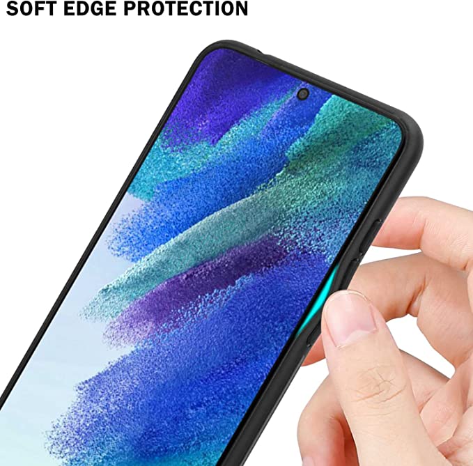 Cadorabo Samsung Galaxy S22 Plus Θήκη με Πλαίσιο Σιλικόνης και Όψη Γυαλιού Tempered Glass - Yellow / Pink