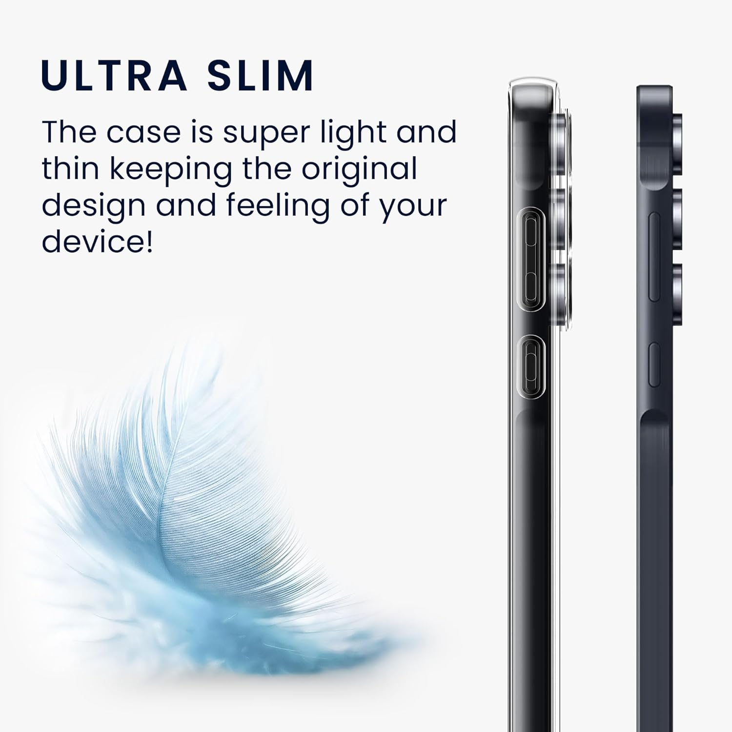 KW Samsung Galaxy A55 5G Θήκη Σιλικόνης Crystal TPU - Διάφανη