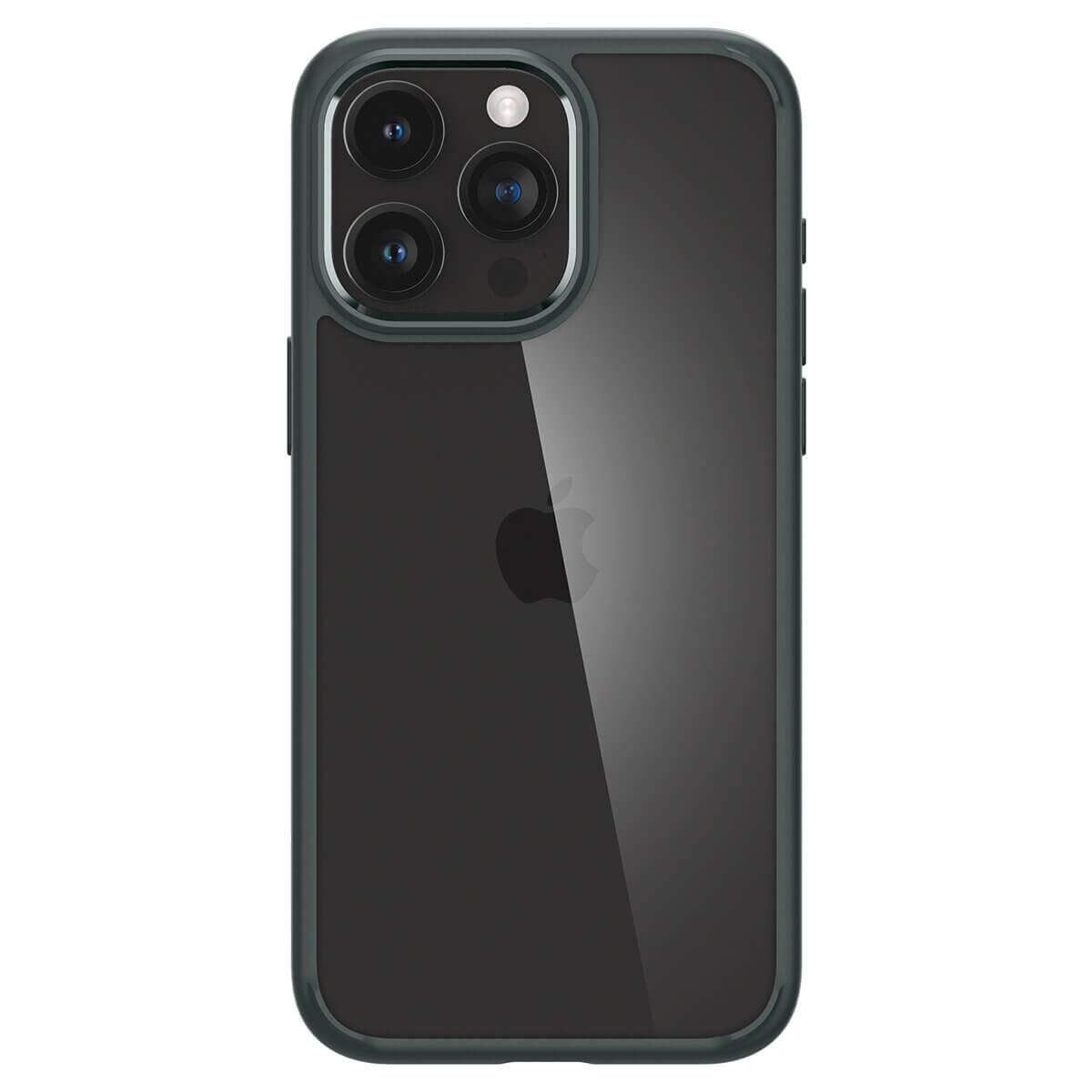 Spigen iPhone 15 Pro Max Ultra Hybrid Σκληρή Θήκη με Πλαίσιο Σιλικόνης - Abyss Green