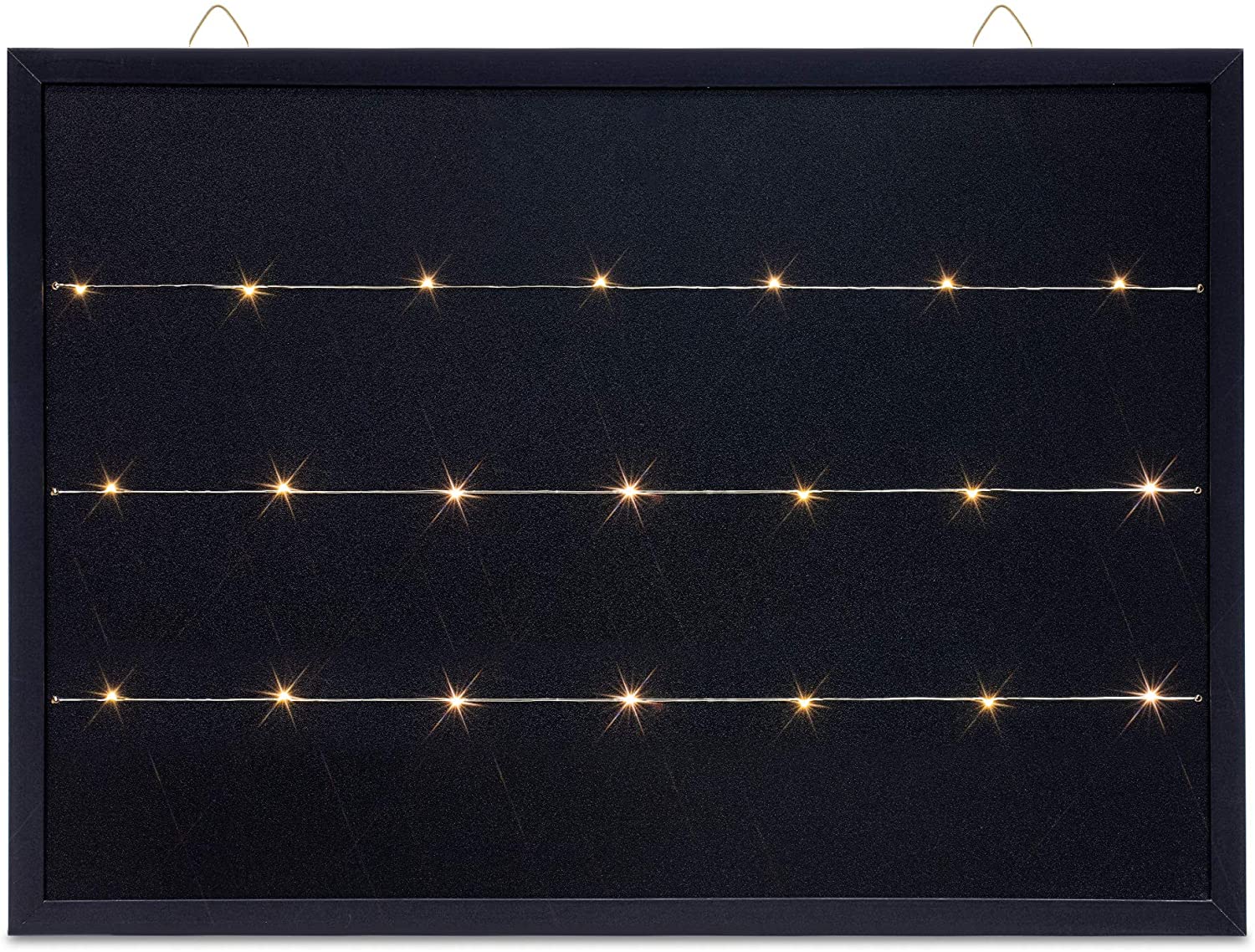 Navaris Μαυροπίνακας με Φωτισμό LED - 70 x 50cm - Black - 53328.01.2
