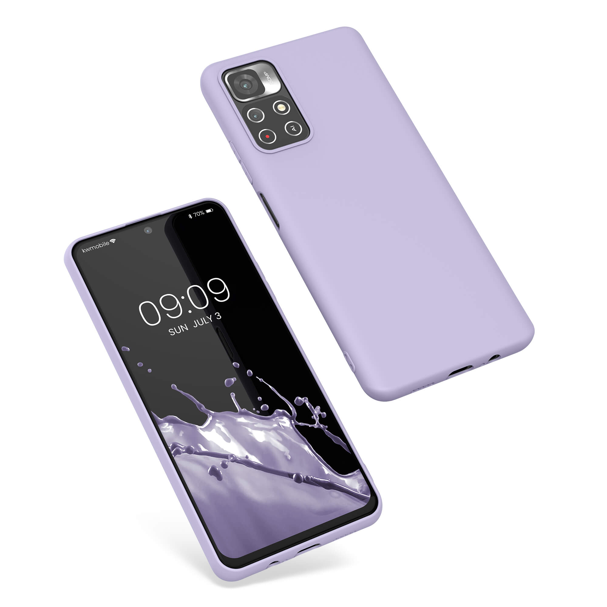 KW Xiaomi Poco M4 Pro 5G / Redmi Note 11S 5G Θήκη Σιλικόνης TPU - Lavender - 57024.108