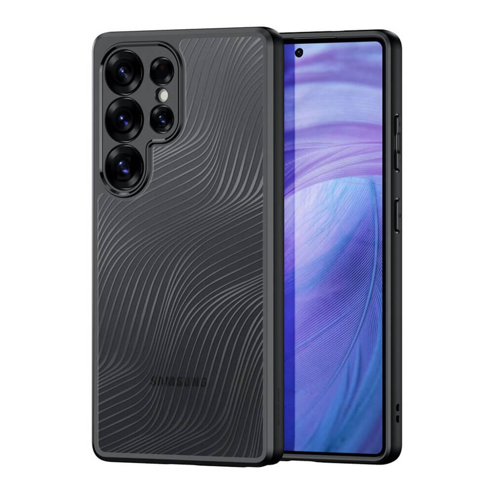Dux Ducis Samsung Galaxy S25 Ultra - Aimo Series - Σκληρή Θήκη με Πλαίσιο Σιλικόνης - Black