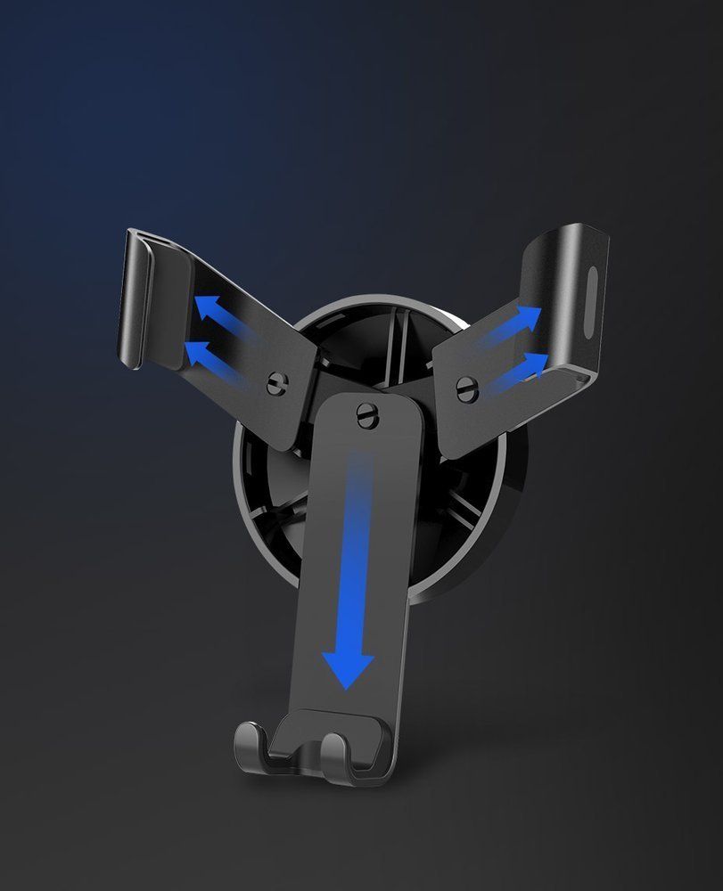 Ugreen Gravity Air Vent Mobile Holder - Universal Βάση Αυτοκινήτου Αεραγωγού - Grey