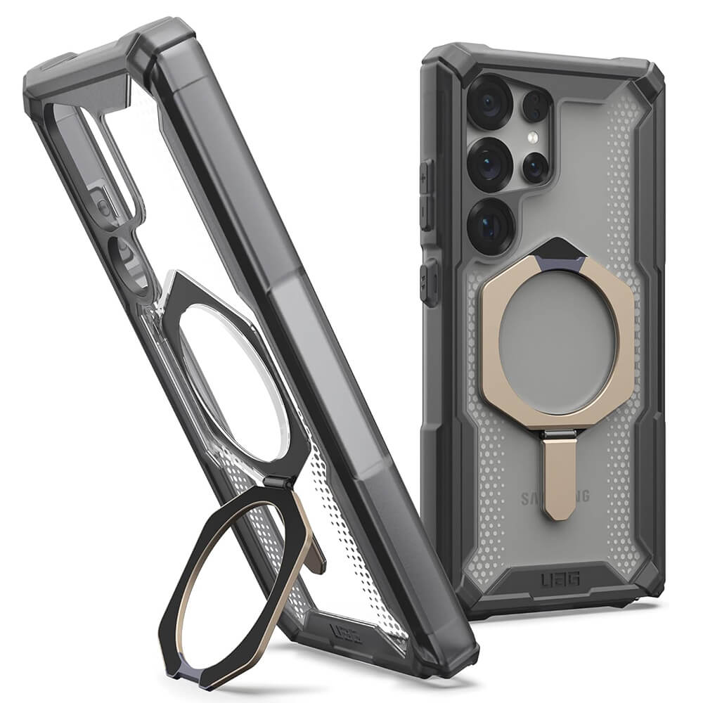UAG Samsung Galaxy S25 Plasma XTE MagSafe Σκληρή Θήκη με Stand - Ash Titanium
