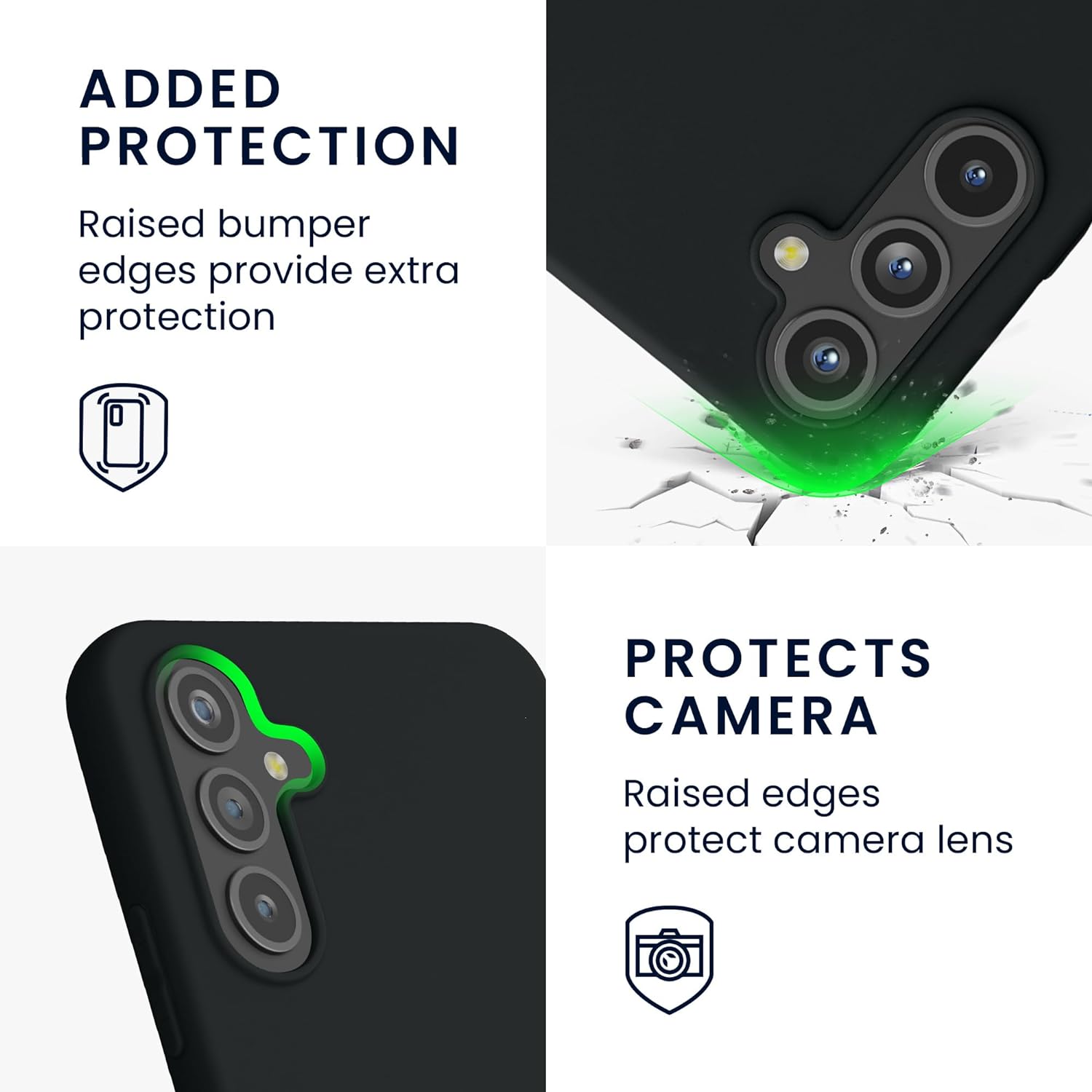 KW Samsung Galaxy A54 5G Θήκη Σιλικόνης TPU - Blueberry Blue