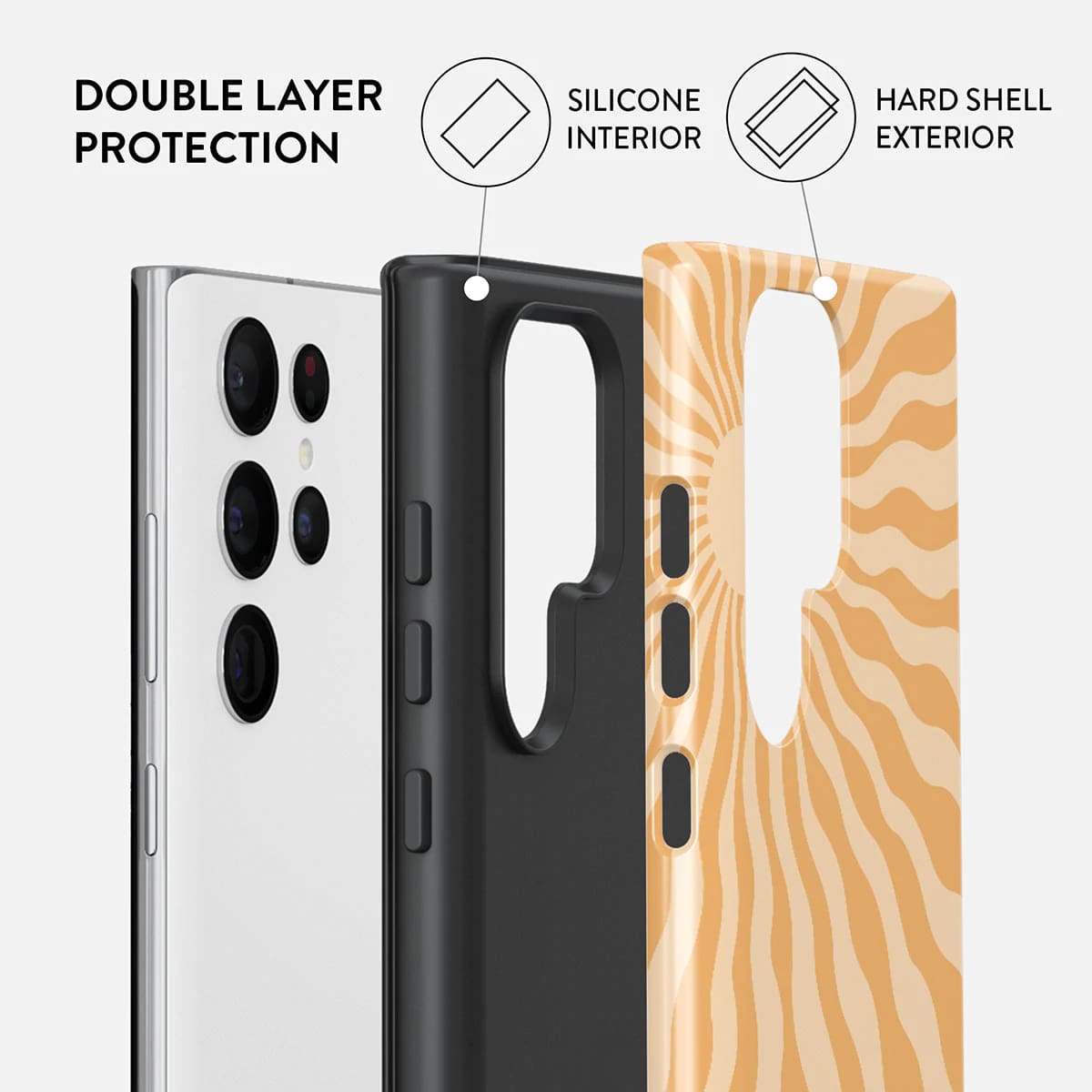 Burga Samsung Galaxy S22 Ultra Fashion Tough Σκληρή Θήκη - Sunny Bunny