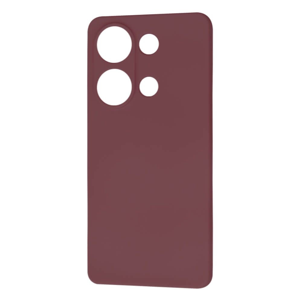 Techsuit Xiaomi Redmi Note 13 Pro 4G / Poco M6 Pro 4G SoftFlex Θήκη Σιλικόνης - Plum Red