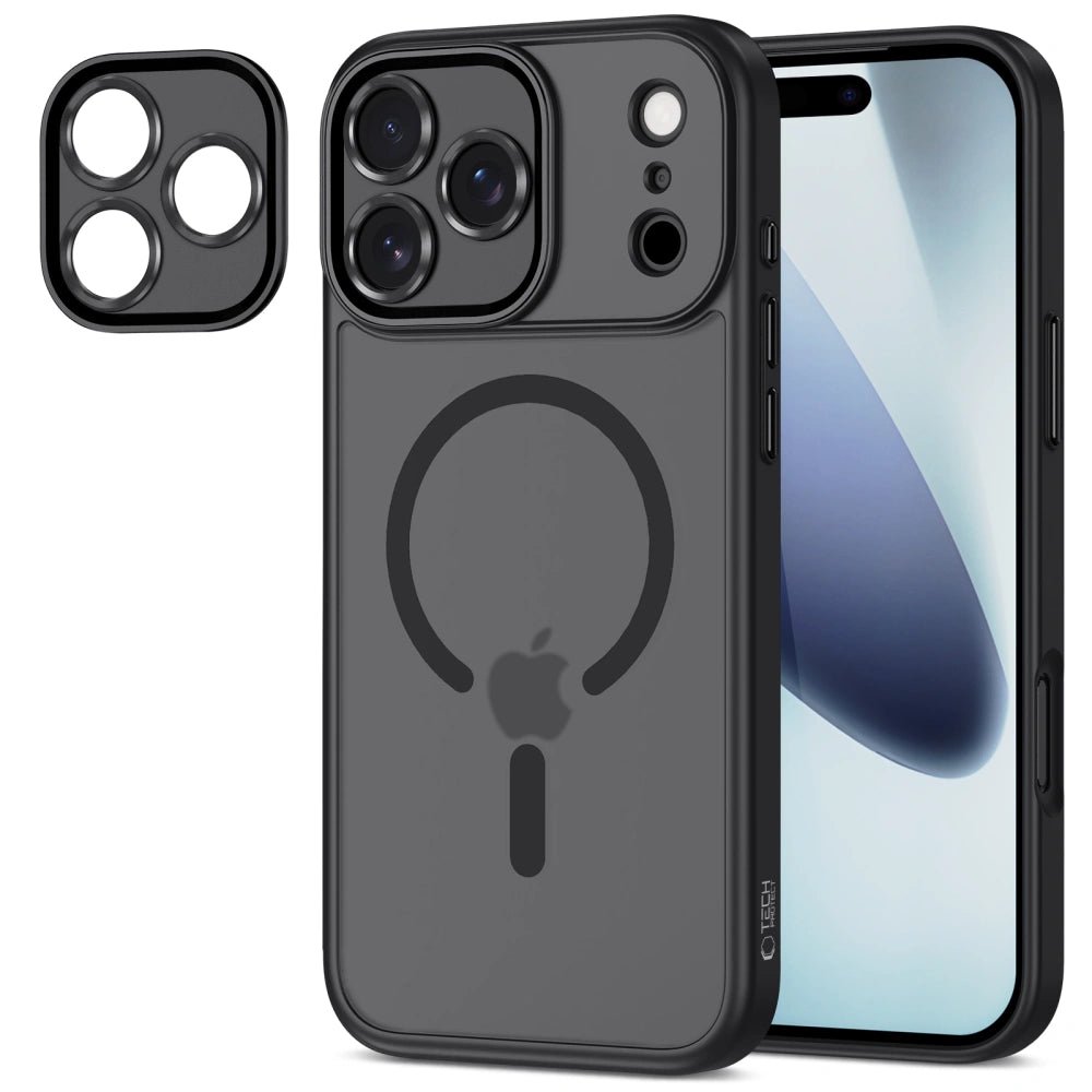 Tech - Protect iPhone 17 Pro Max - MagCam MagSafe - Σκληρή Θήκη με Πλαίσιο Σιλικόνης και Προστασία Κάμερας - Matte Black