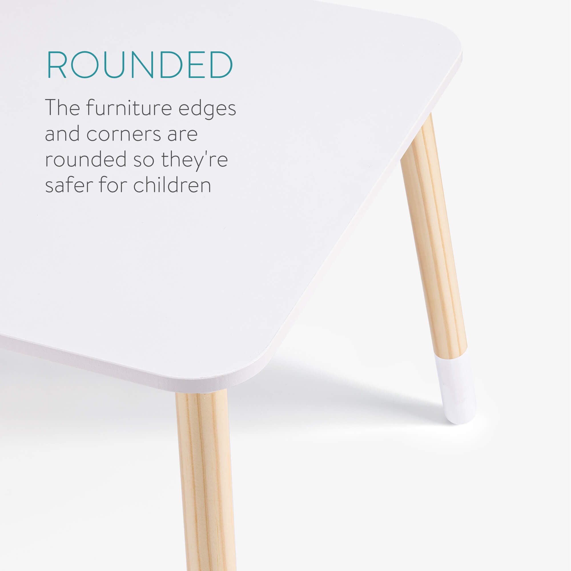 Navaris Σετ Παιδικού Καθίσματος - Design Cat - White / Light Brown - 55340.01