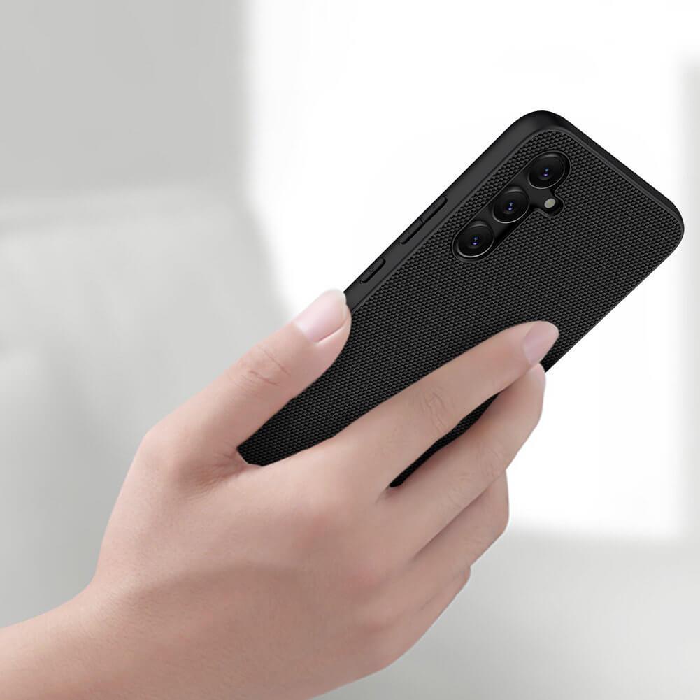 Nillkin Samsung Galaxy A54 5G Textured Case Σκληρή Θήκη με Πλαίσιο Σιλικόνης - Black