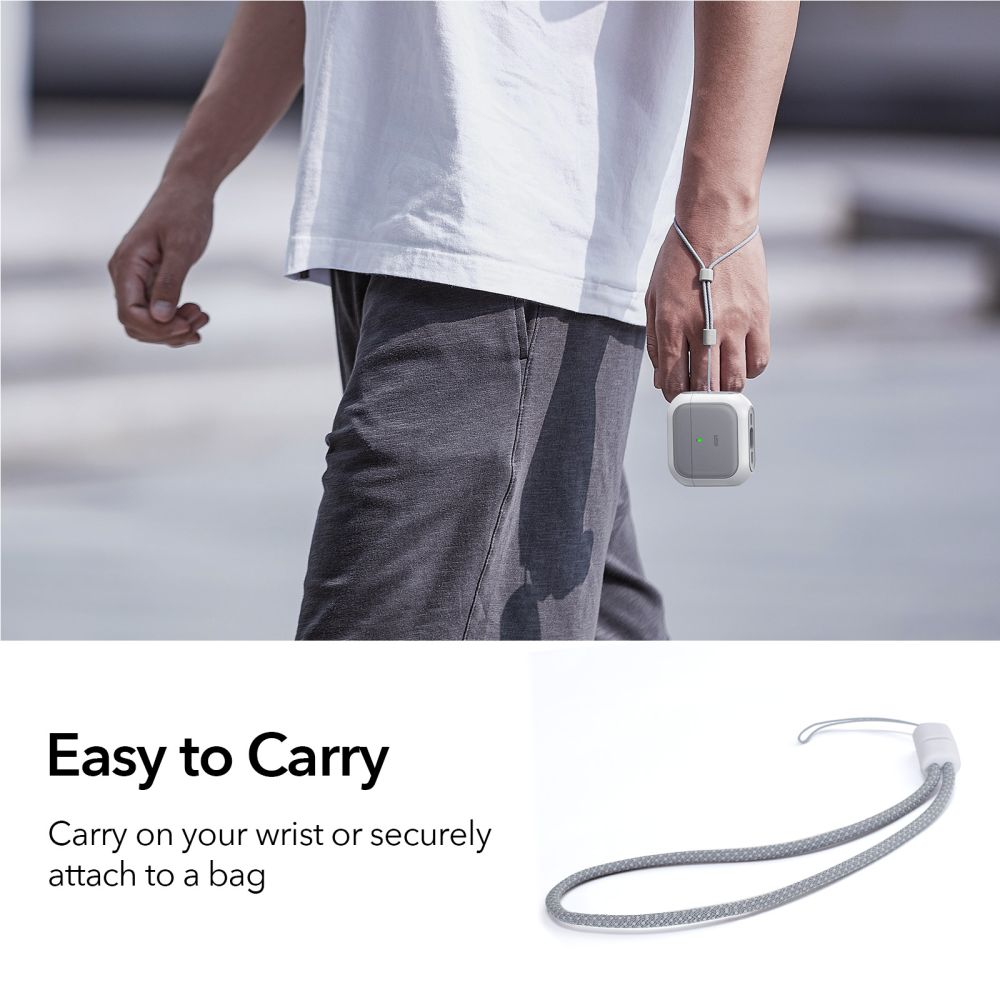 ESR AirPods 4 Θήκη Σιλικόνης με MagSafe - Orbit Halolock - White