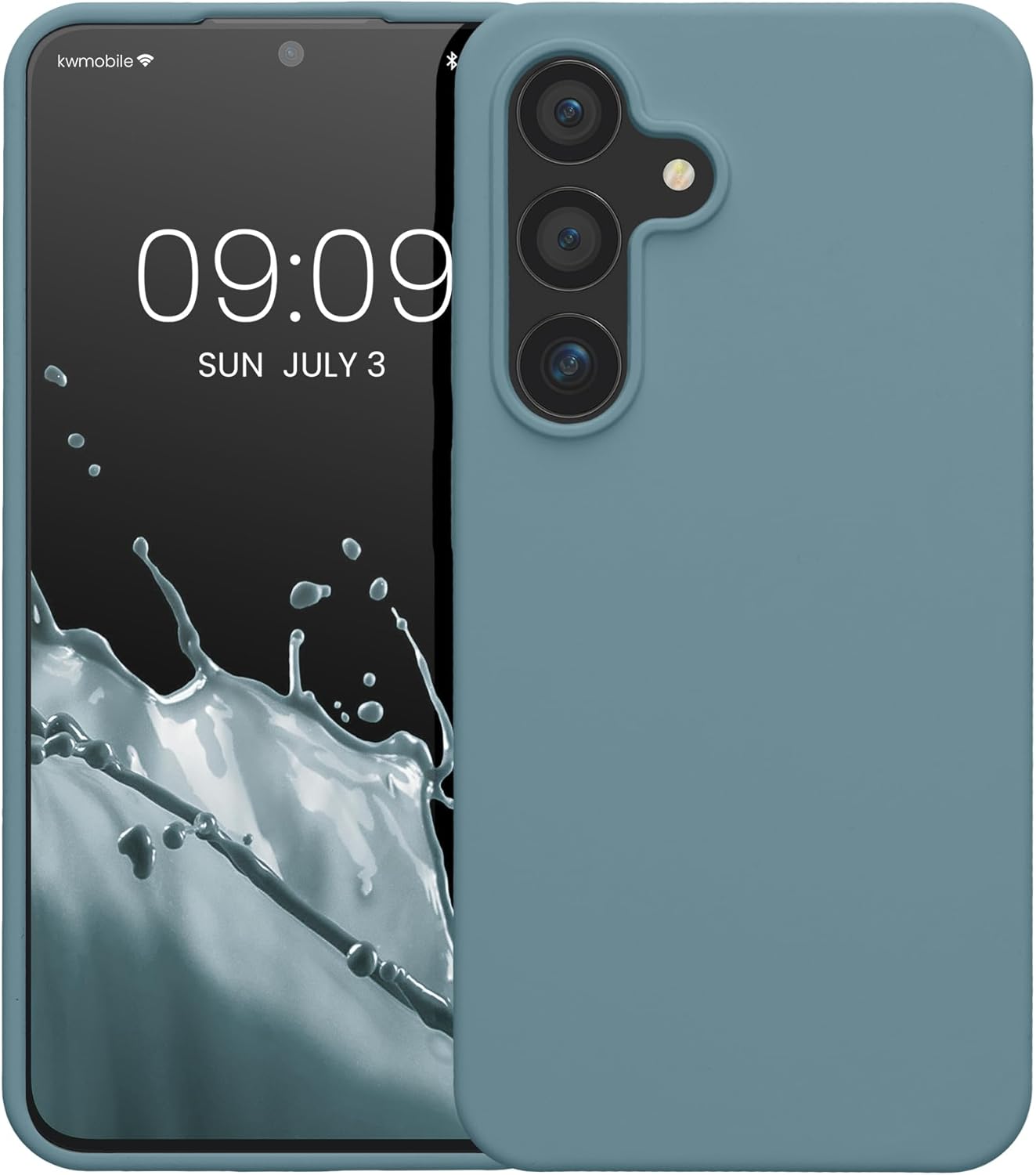 KW Samsung Galaxy S24 Θήκη Σιλικόνης Rubberized TPU - Antique Stone