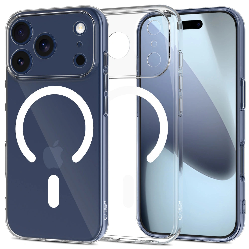 Tech-Protect iPhone 17 Pro Flexair Θήκη Σιλικόνης TPU με MagSafe - Clear