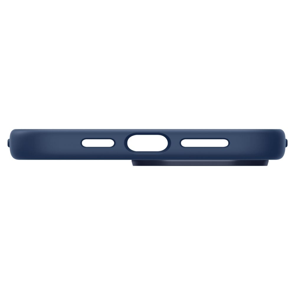 Spigen iPhone 14 Pro Silicone Fit Mag Θήκη Σιλικόνης με MagSafe - Navy Blue - ACS04992
