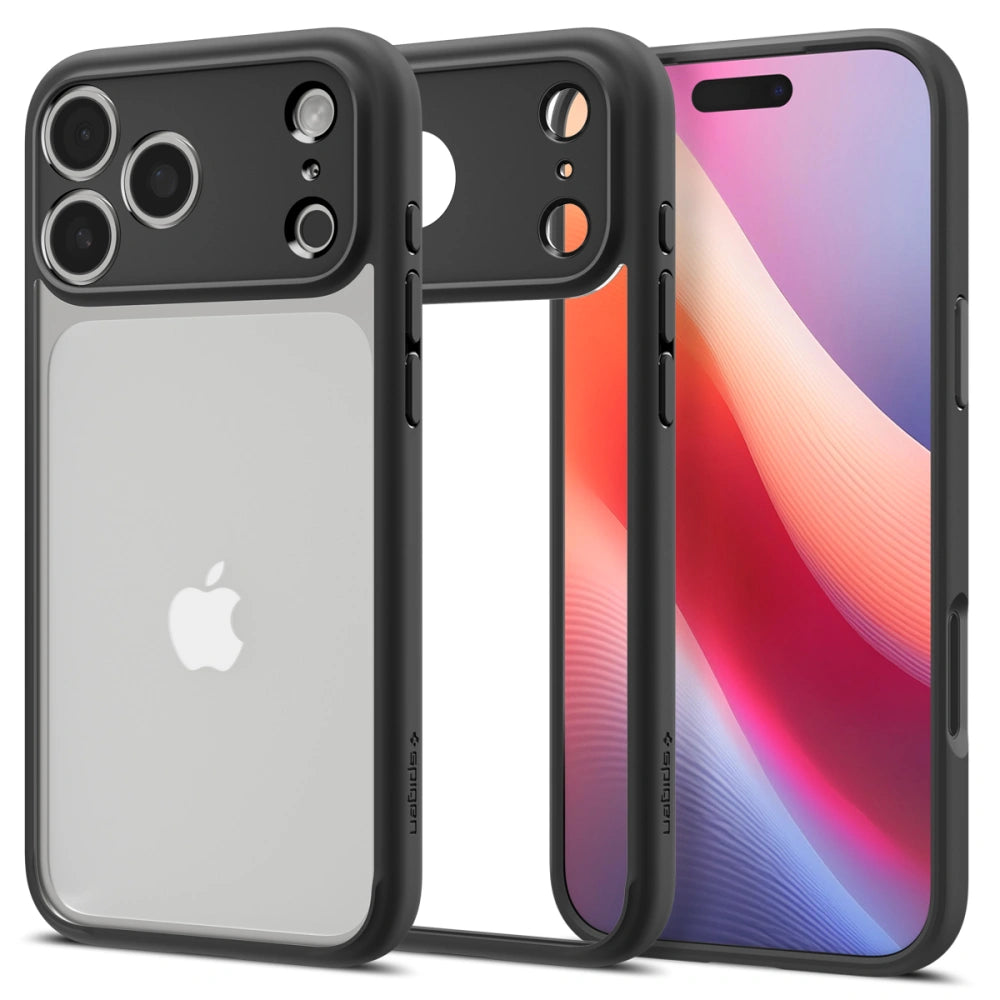 Spigen iPhone 17 Pro - Ultra Hybrid - Σκληρή Θήκη με Πλαίσιο Σιλικόνης - Matte Black