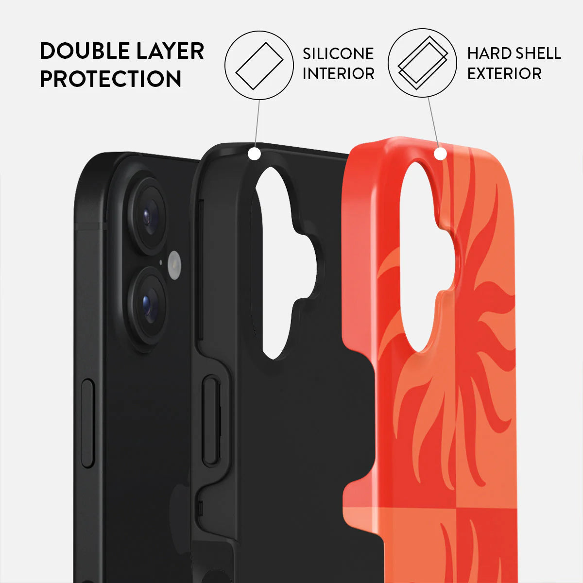 Burga iPhone 16 Plus Fashion Tough MagSafe Σκληρή Θήκη με MagSafe - Sunkissed