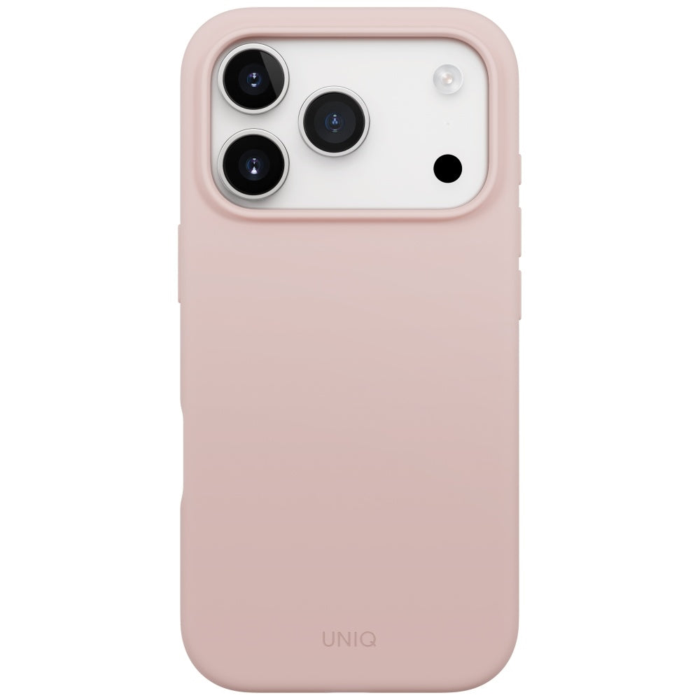 Uniq iPhone 17 Pro - Lino - Θήκη Σιλικόνης με MagSafe - Pink