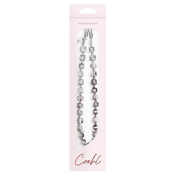 Uniq Coehl Candy Gem Universal Hand Strap - Λουράκι Κινητού για τον Καρπό - Silver